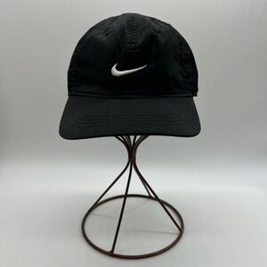 Nike Classic Black Hat with White Swoosh